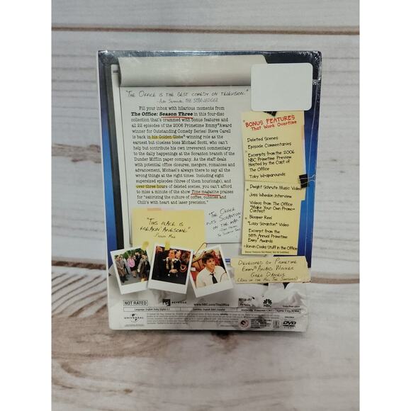 The Office - Seasons 3 & 4 ( Sealed ) & Secret Santa Pack 4 Episodes DVDs - Picture 3 of 16